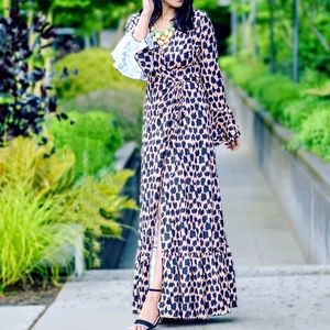 Wrap maxi dress